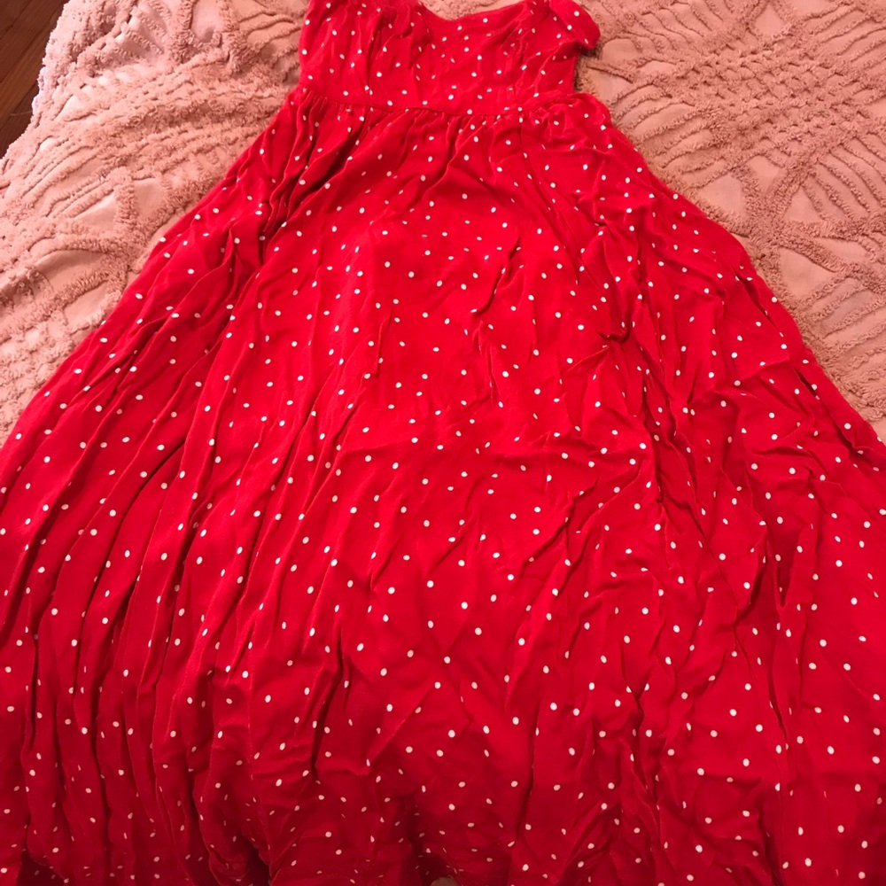 Free people sweetheart strapless dress